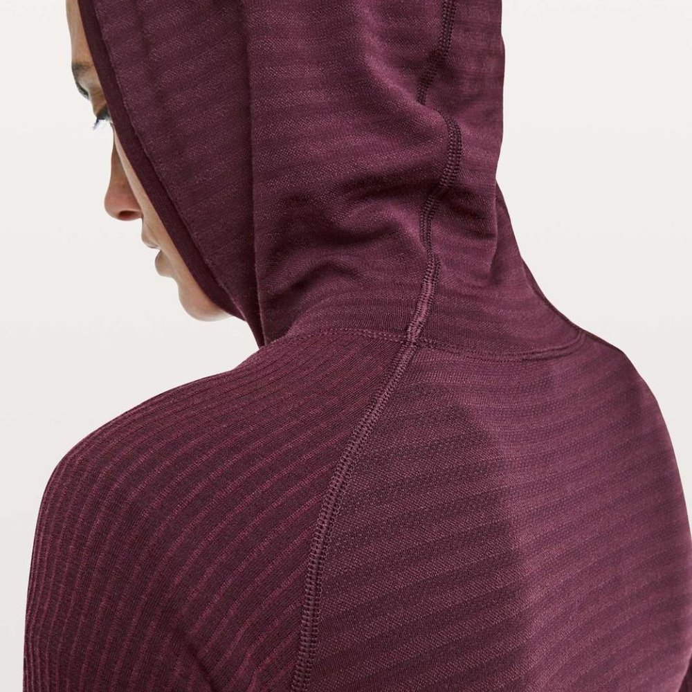 Lululemon Keep The Heat Thermal Hoodie Dark Adobe